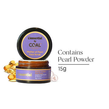 Mother of Pearl Face Scrub - 15g - Coal Clean Beauty