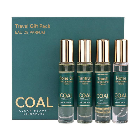 Travel Gift Pack Eau De Parfum - For Her - Coal Clean Beauty