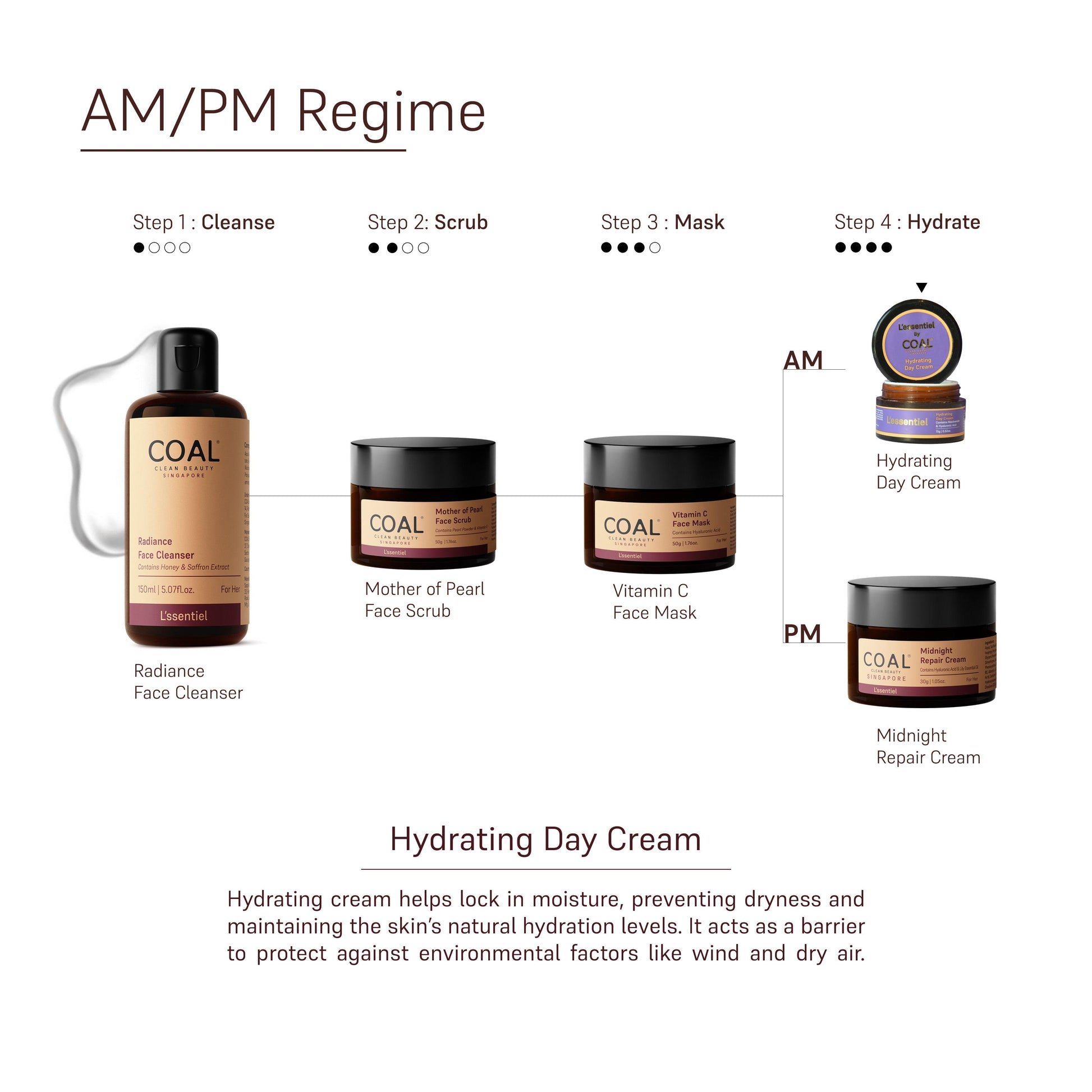 Hydrating Day Cream - 15g - Coal Clean Beauty
