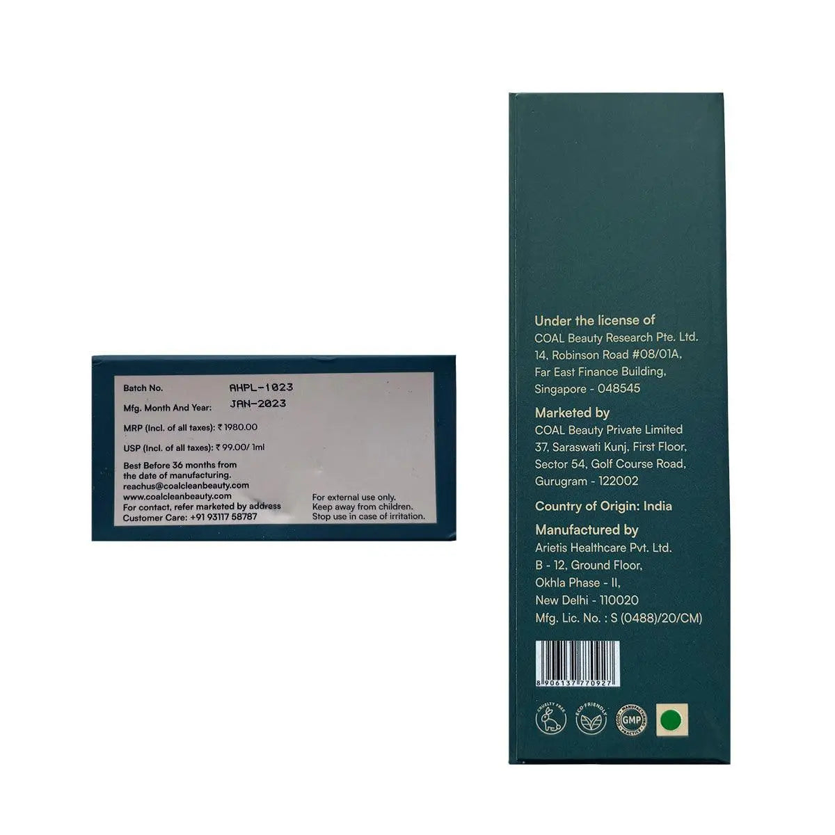 Anti Acne Face Serum - For Her - Coal Clean Beauty