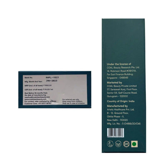 Anti Acne Face Serum - For Her - Coal Clean Beauty