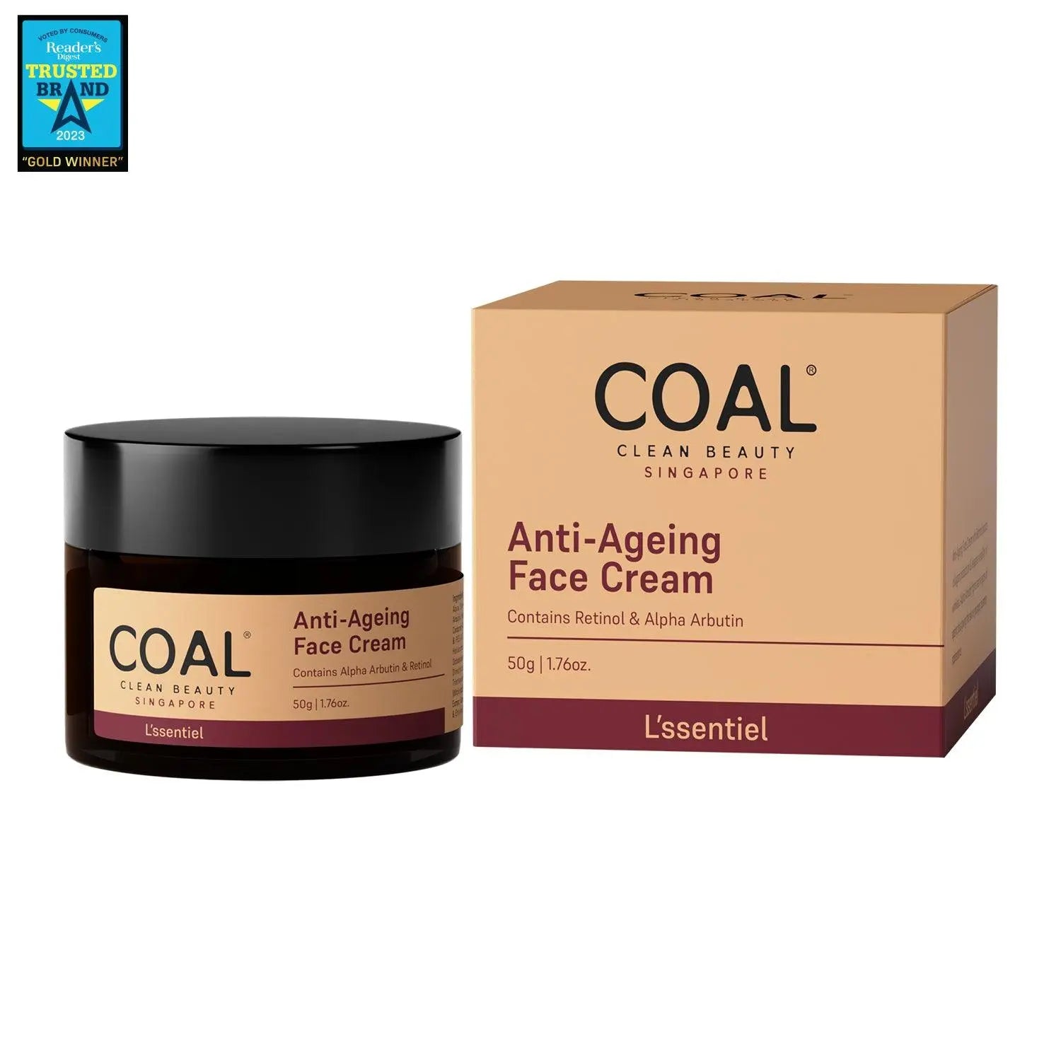 Anti-Ageing Face Cream - Coal Clean Beauty
