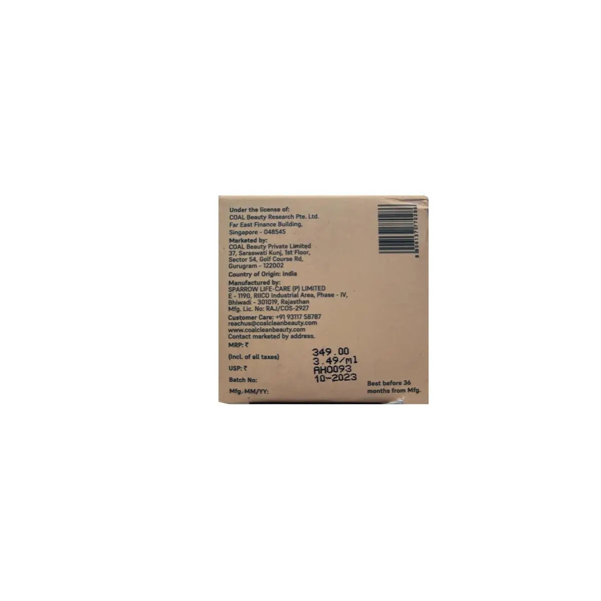 Anti Hair Fall Oil - Coal Clean Beauty