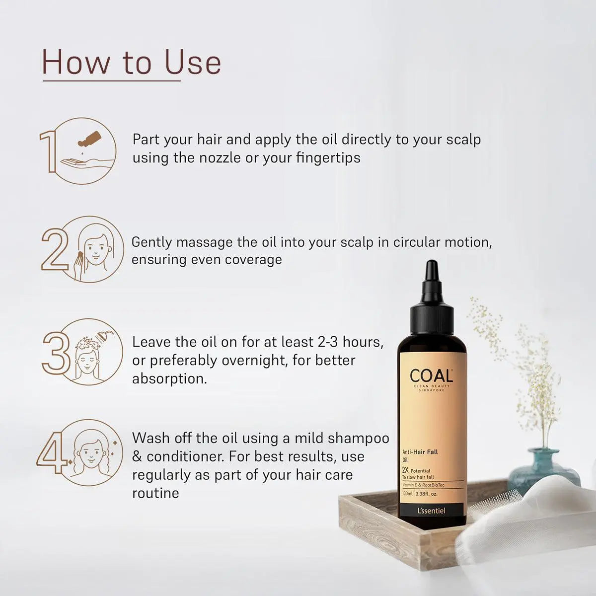 Anti Hair Fall Oil - Coal Clean Beauty