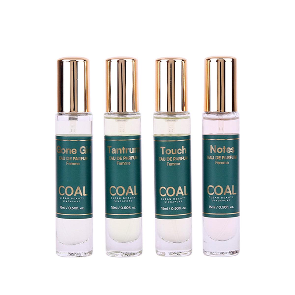 Travel Gift Pack Eau De Parfum - For Her - Coal Clean Beauty