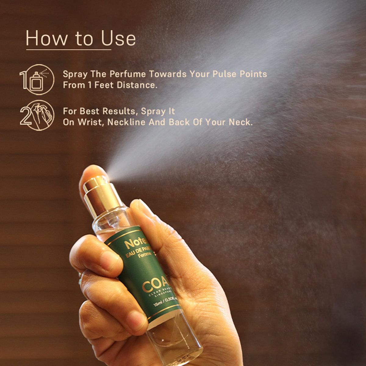 Travel Gift Pack Eau De Parfum - For Her - Coal Clean Beauty