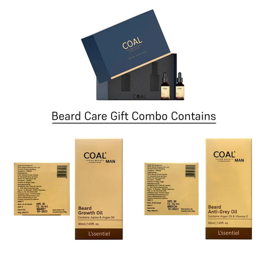 Beard Care gift combo - Coal Clean Beauty