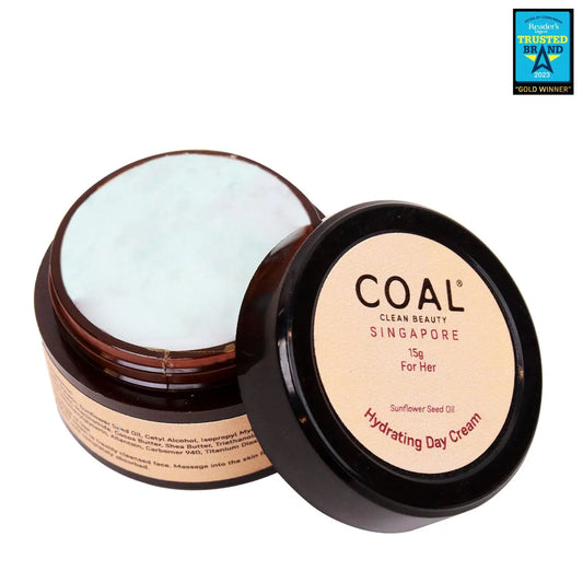 Hydrating Day Cream - For Her - 15g - Coal Clean Beauty