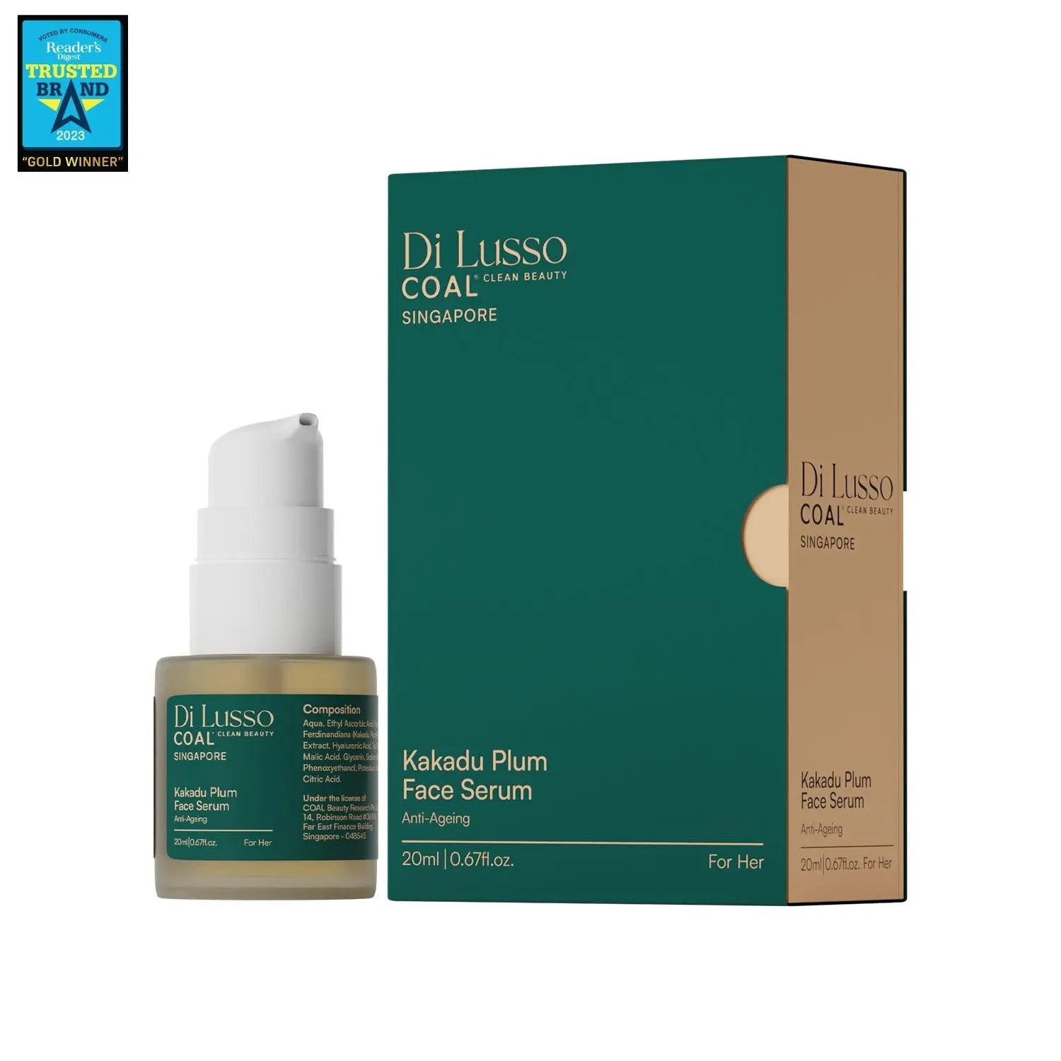 Kakadu Plum Face Serum - For Her - Coal Clean Beauty