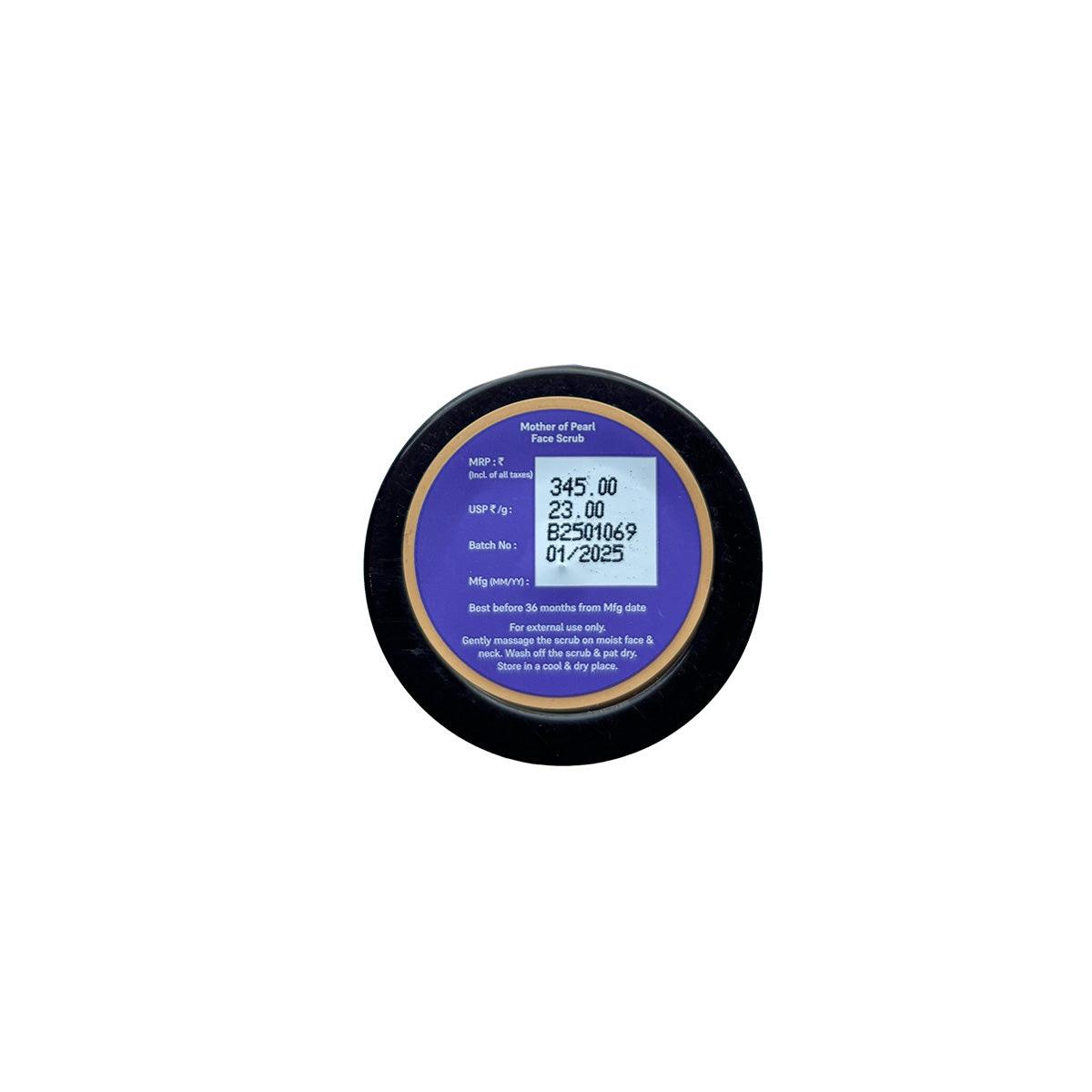 Mother of Pearl Face Scrub - 15g - Coal Clean Beauty