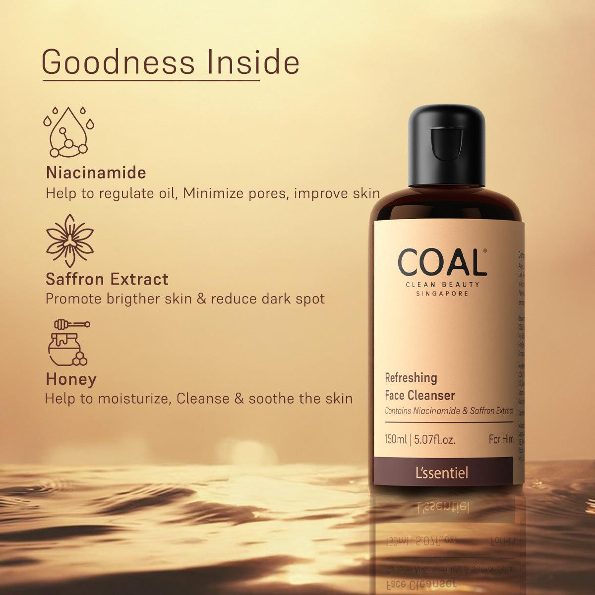 Anti-Acne Gift Combo - For Him - Coal Clean Beauty