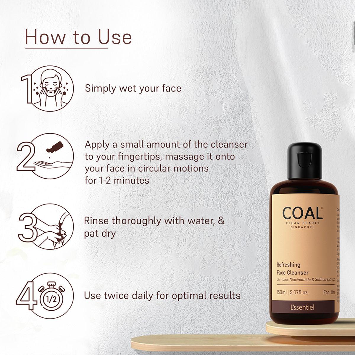 Anti-Acne Gift Combo - For Him - Coal Clean Beauty