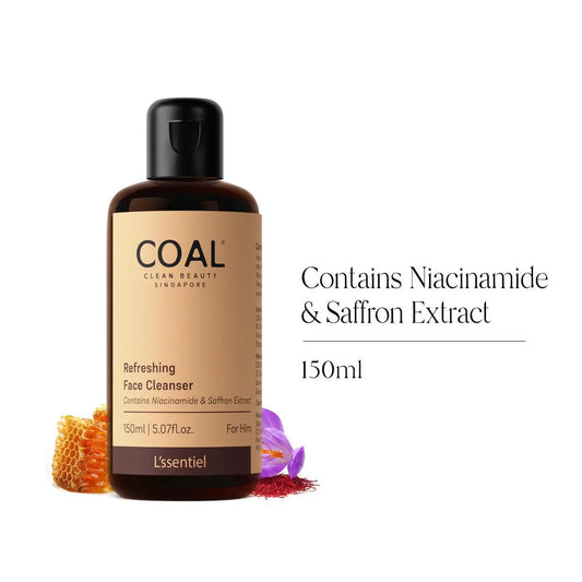 Refreshing Face Cleanser - For Him - Coal Clean Beauty