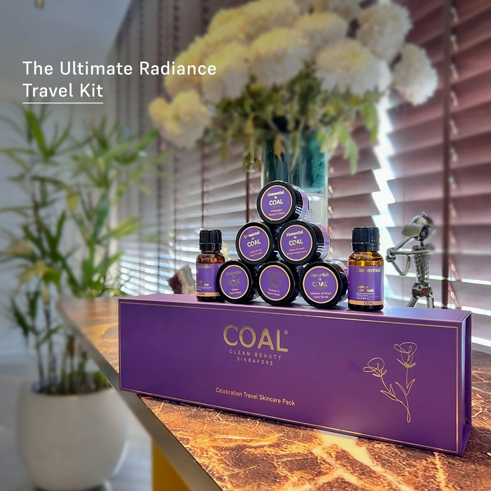 Travel Gift Collection - Coal Clean Beauty
