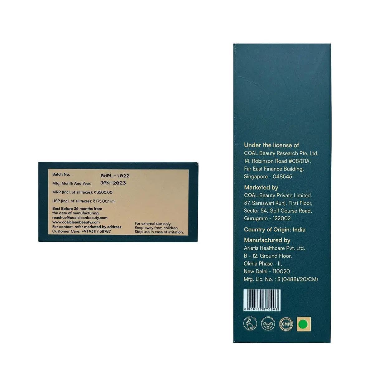 Vitamin C (Plant Based) Face Serum - For Her - Coal Clean Beauty