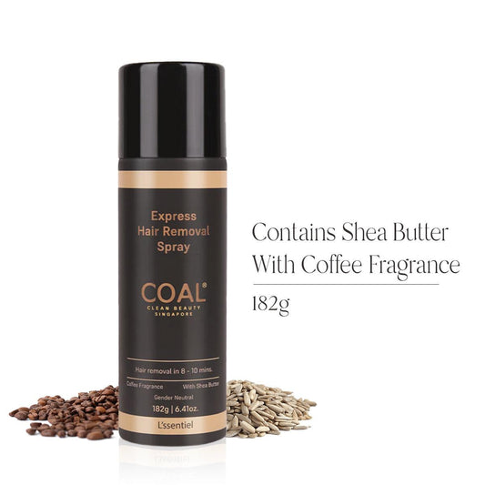 Express Hair Removal Spray For Men & Women - Coal Clean Beauty