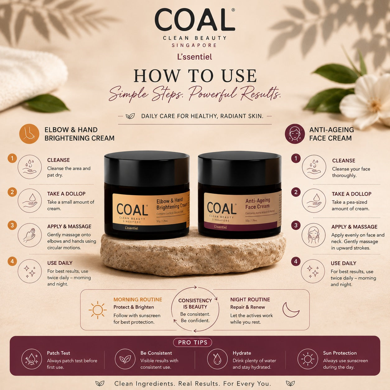 Anti-Ageing & Brightening Combo - Coal Clean Beauty