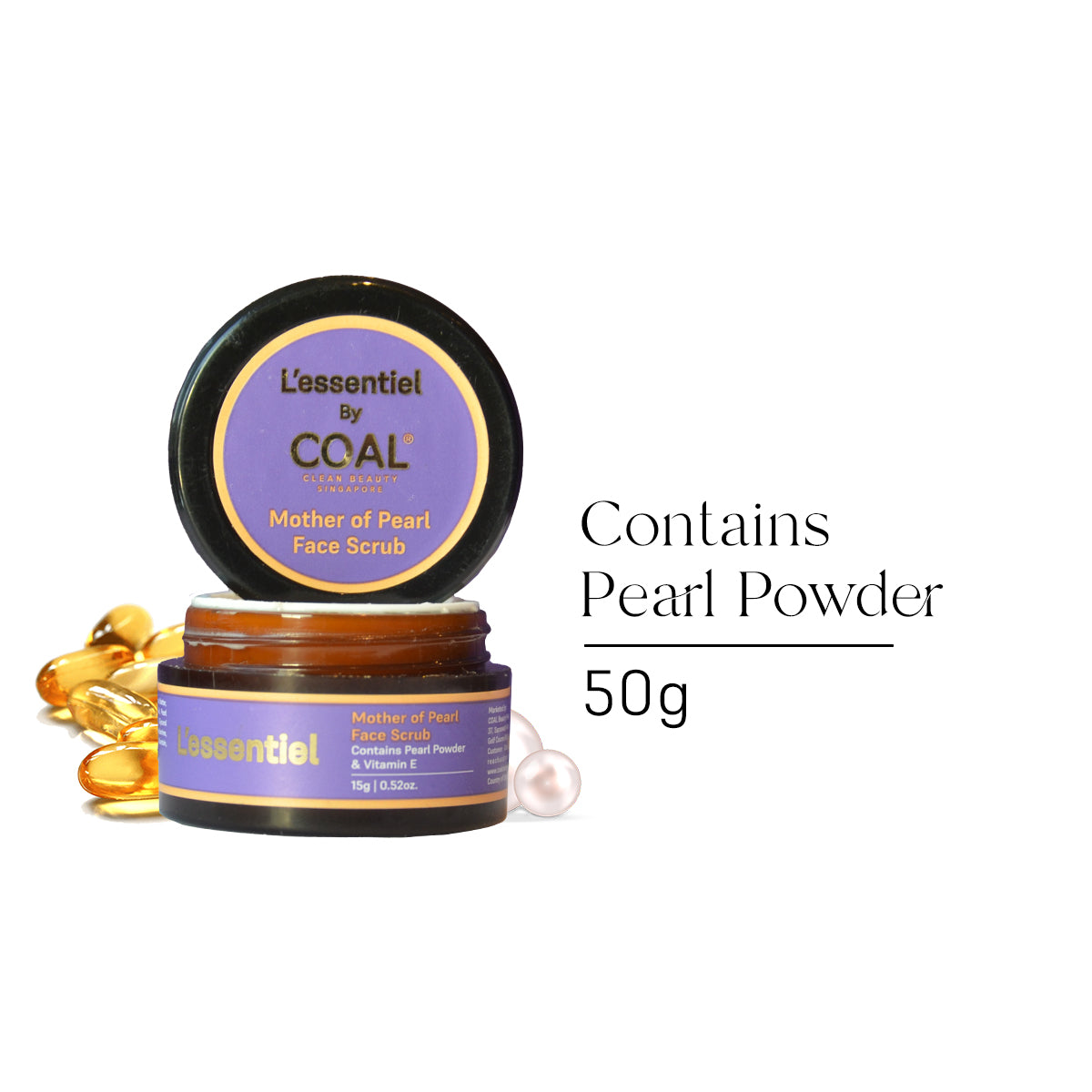 Mother of Pearl Face Scrub - 15g