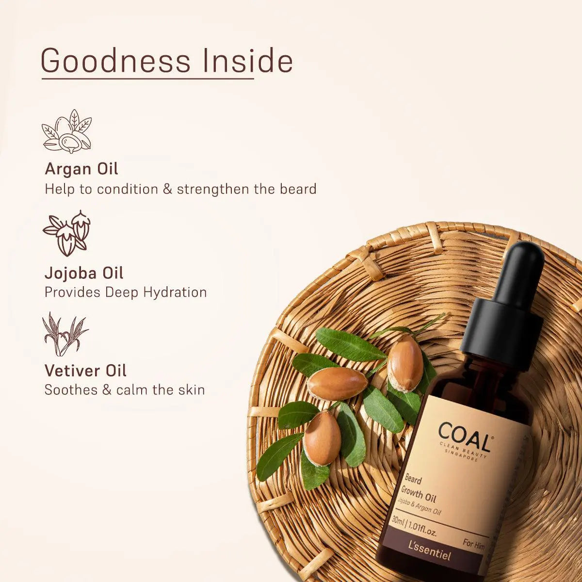 Beard Care gift combo - Coal Clean Beauty