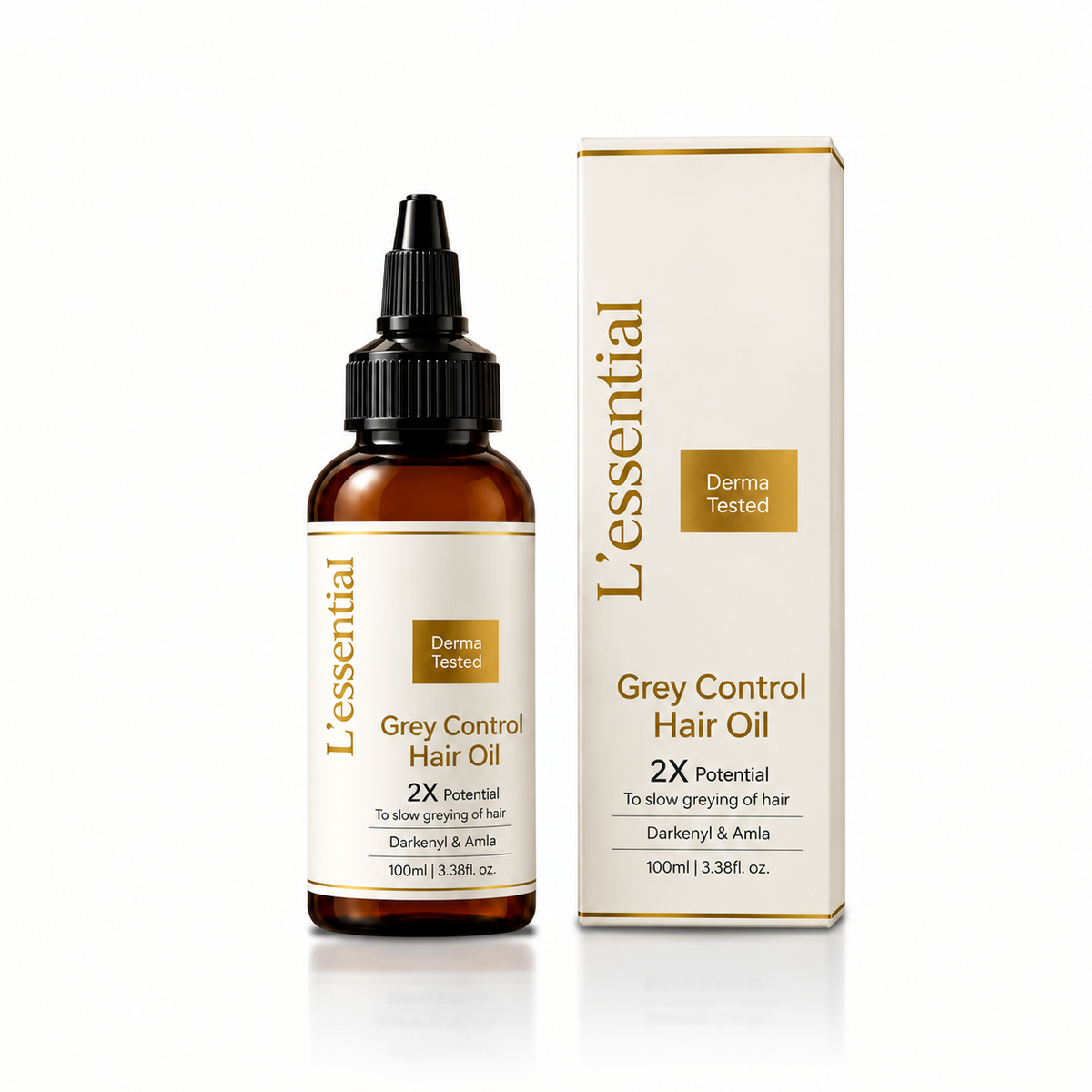 Grey Control Hair Oil - Coal Clean Beauty