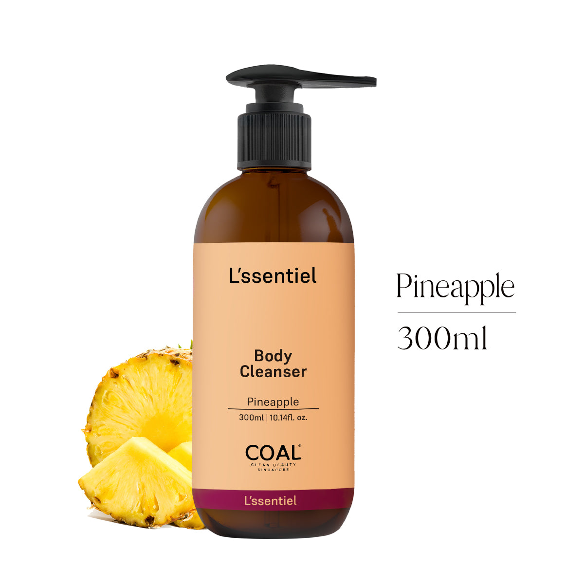 Body Cleanser with Pineapple - 300ml