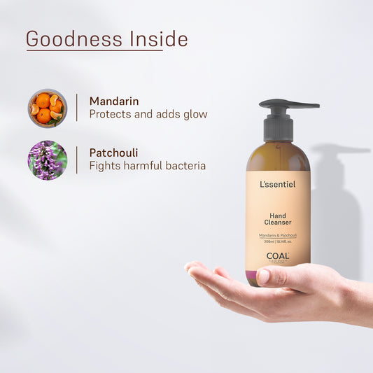 Hand Cleanser with Mandarin & Patchouli - 300ml