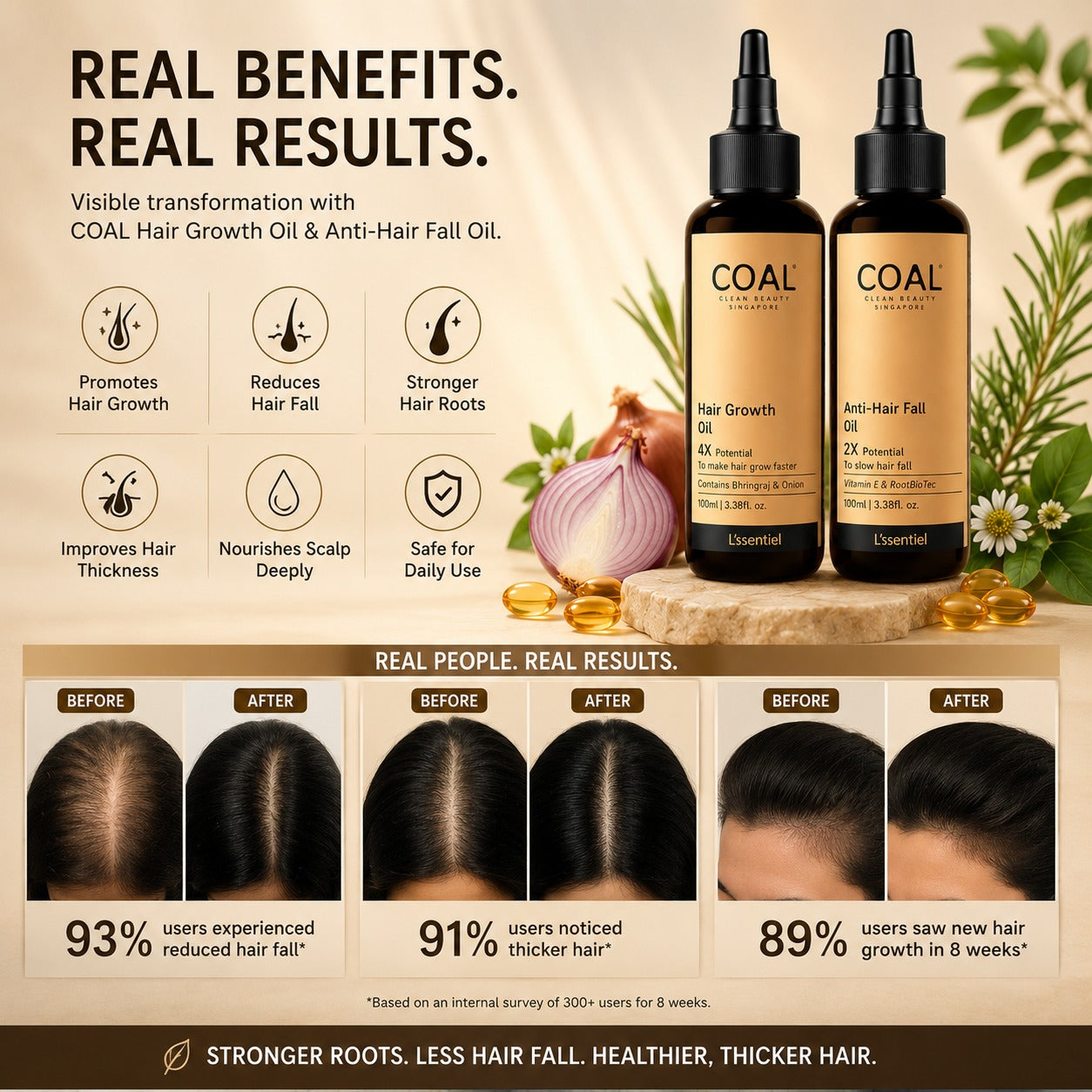 Hair Oil Combo - Coal Clean Beauty