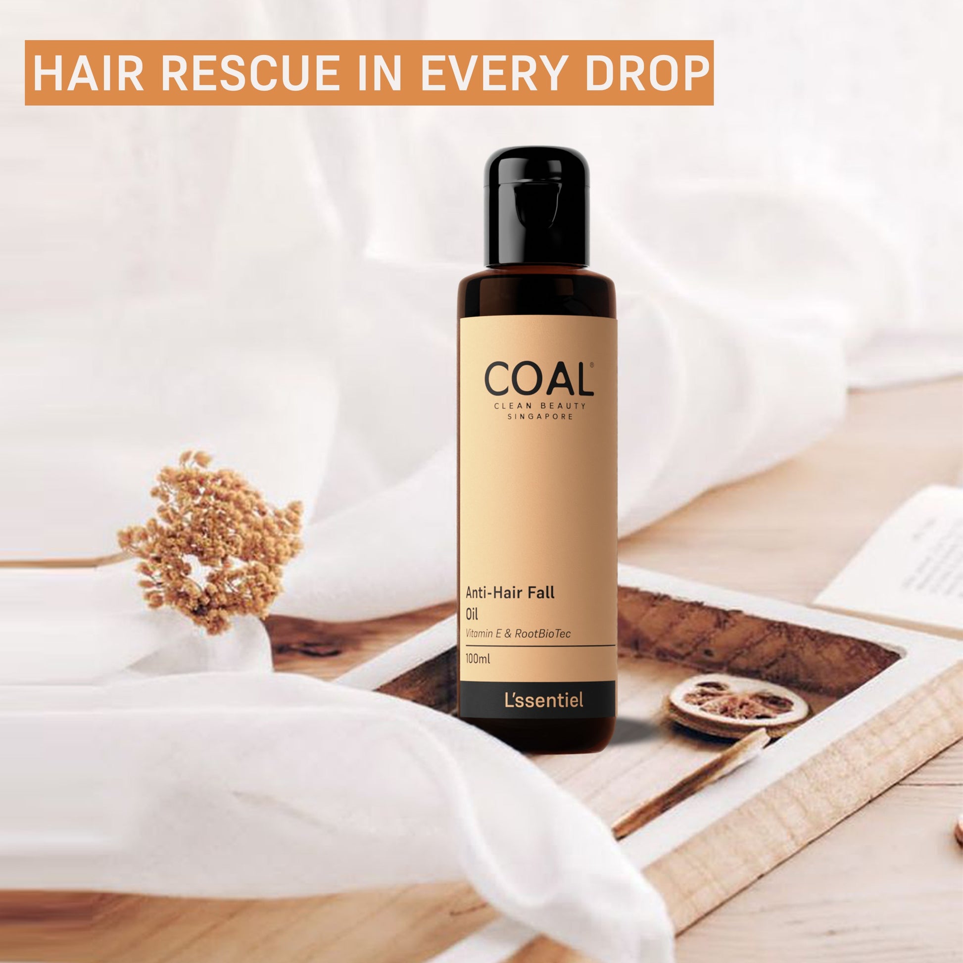 Anti Hair Fall Oil Coal Clean Beauty