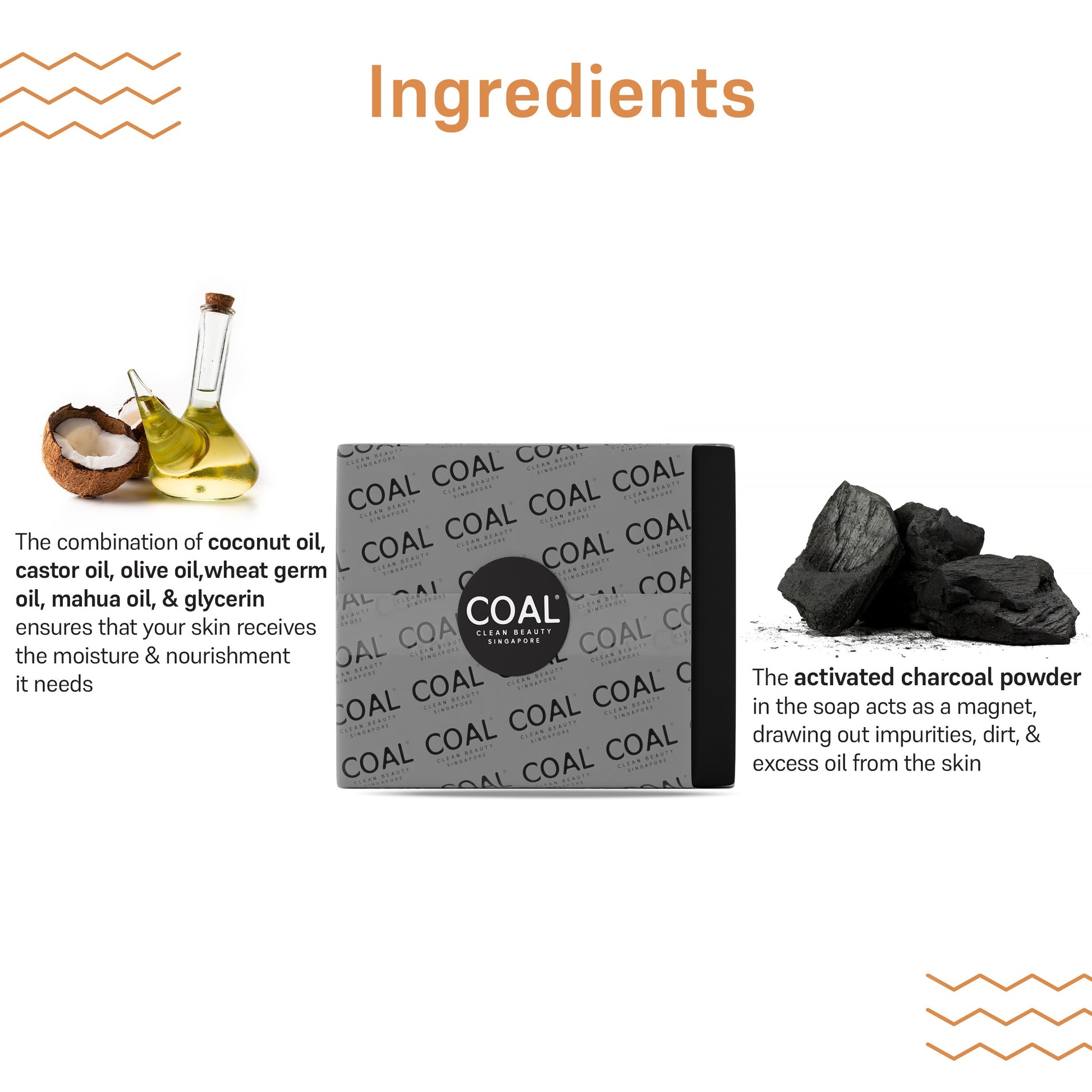 Charcoal Soap Coal Clean Beauty