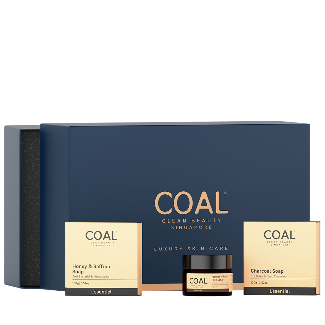 De-Tan & Glow Gift Combo - For Him Coal Clean Beauty