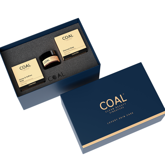 De-Tan & Glow Gift Combo - For Him Coal Clean Beauty
