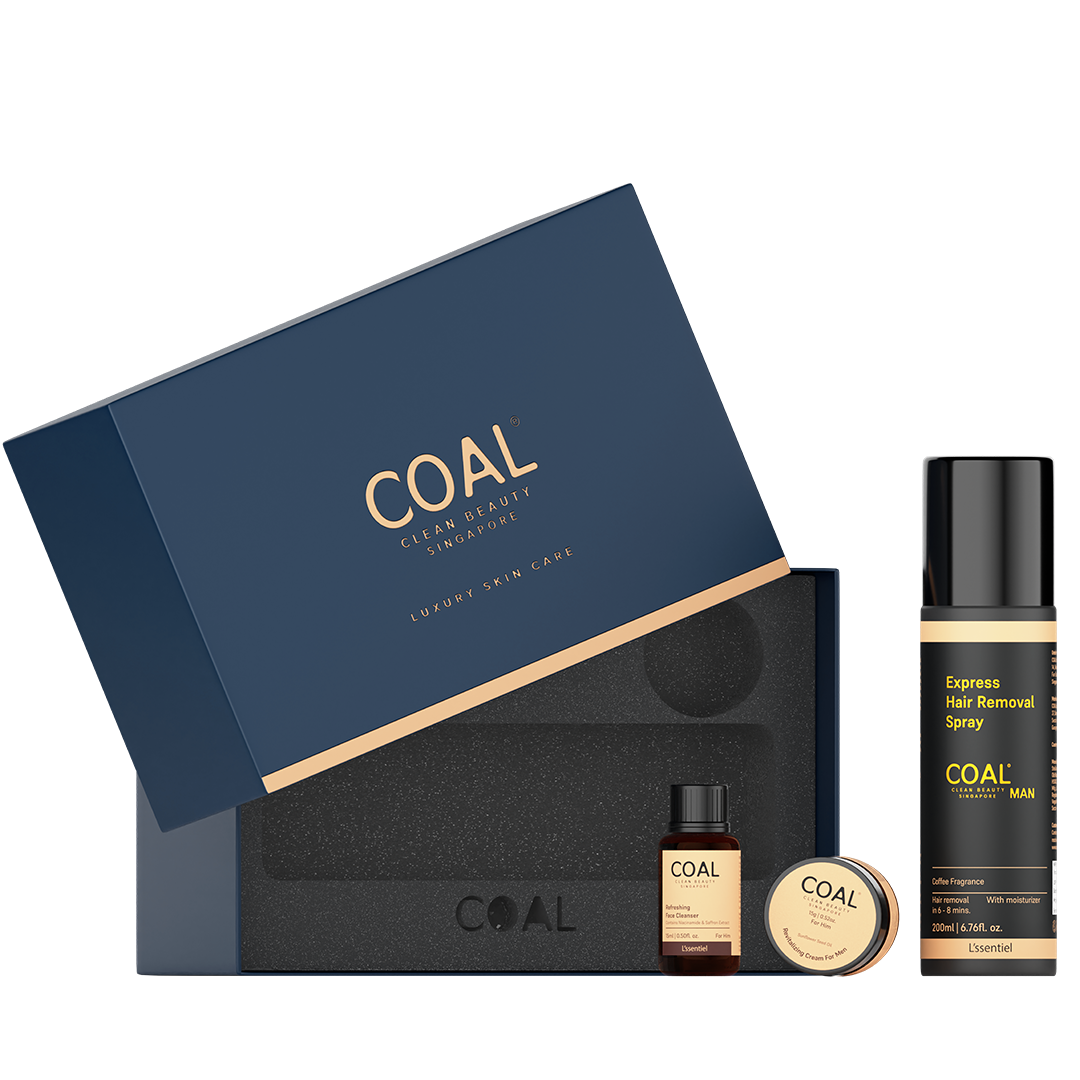 Express Clean Up Gift Combo - For Him Coal Clean Beauty