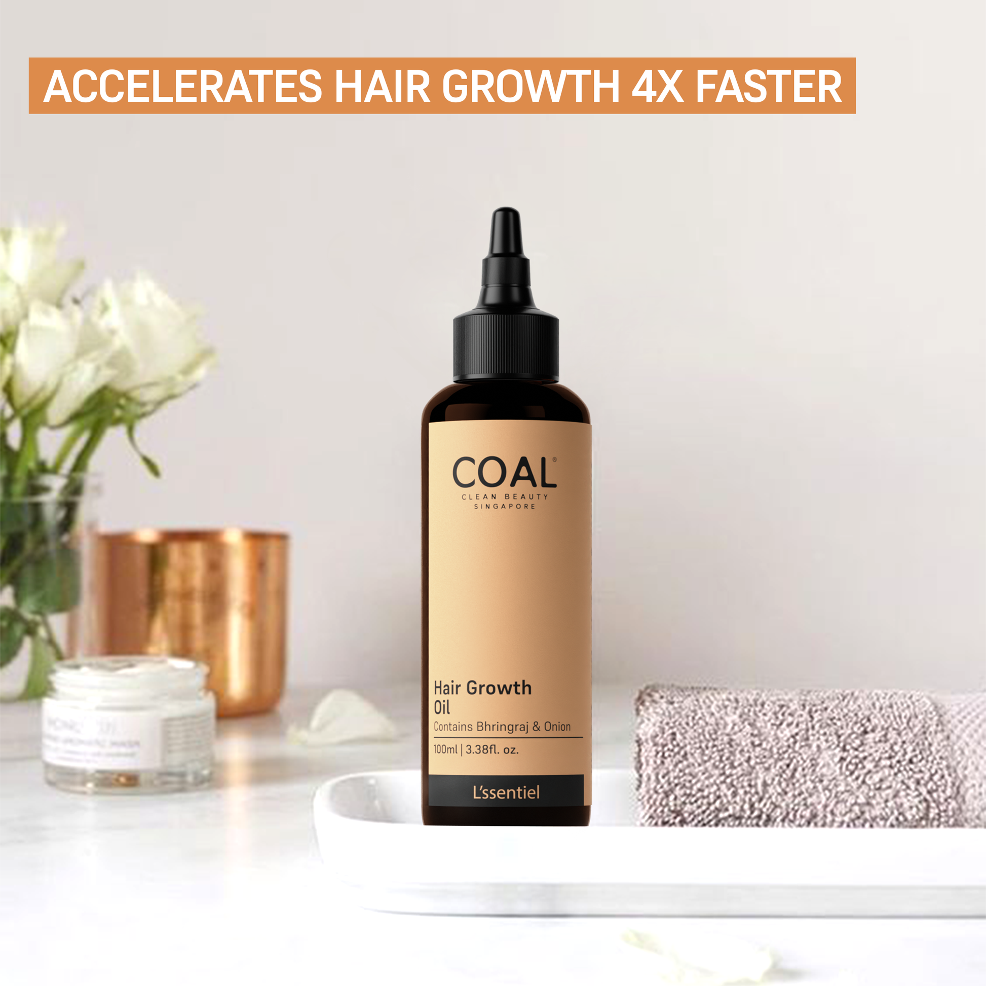 Hair Oil Combo Coal Clean Beauty