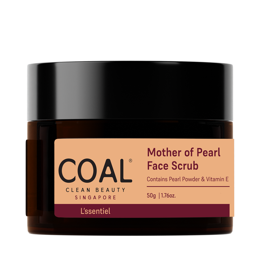 Mother of Pearl Face Scrub - For Her Coal Clean Beauty