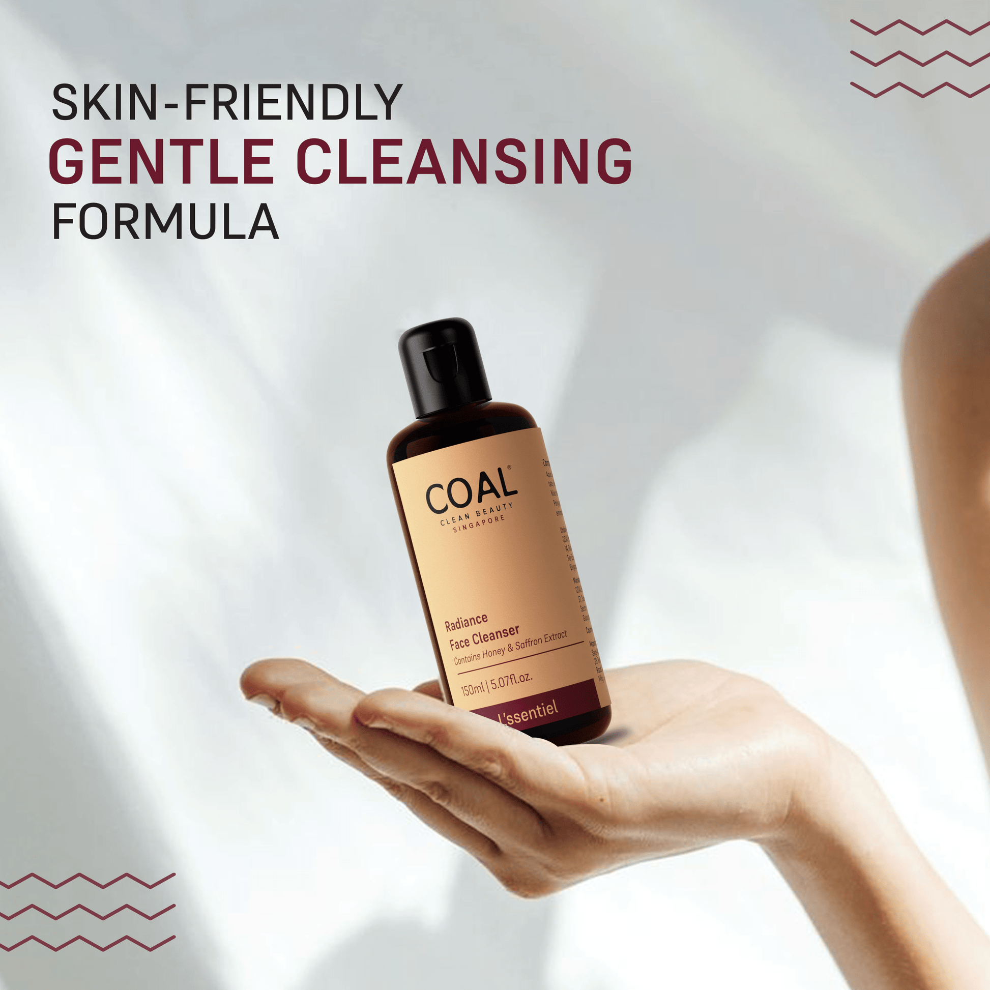 Radiance Face Cleanser - For Her Coal Clean Beauty